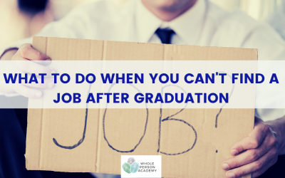 What to do when you can’t find a job after graduation